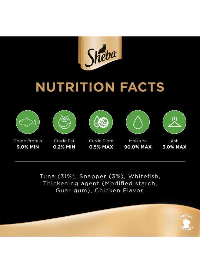 Sheba Tuna and Snapper Cat Food Can 85g