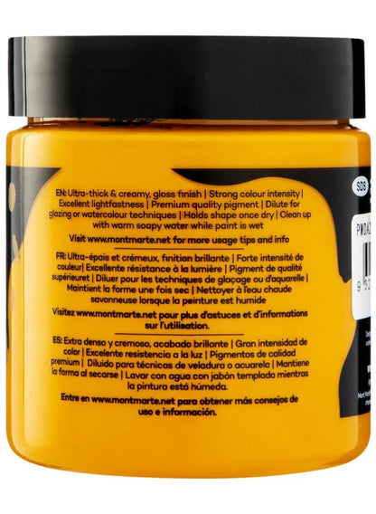 Mont Marte Dimension Acrylic 250ML Yellow Ochre