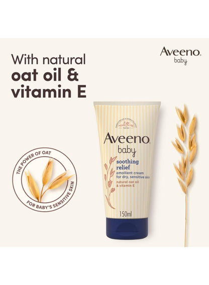 Aveeno Baby Soothing Relief Emollient Cream 150 ML