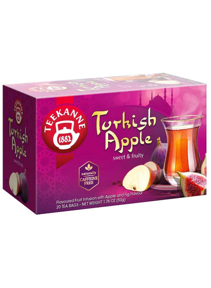 apple tea, apple tea bags, bag per, bags caffeine, bags caffeine free, caffeine free, day key, per cup, per pot, tea bag, tea bags, tea bags caffeine, teekanne, turkish apple, turkish apple tea