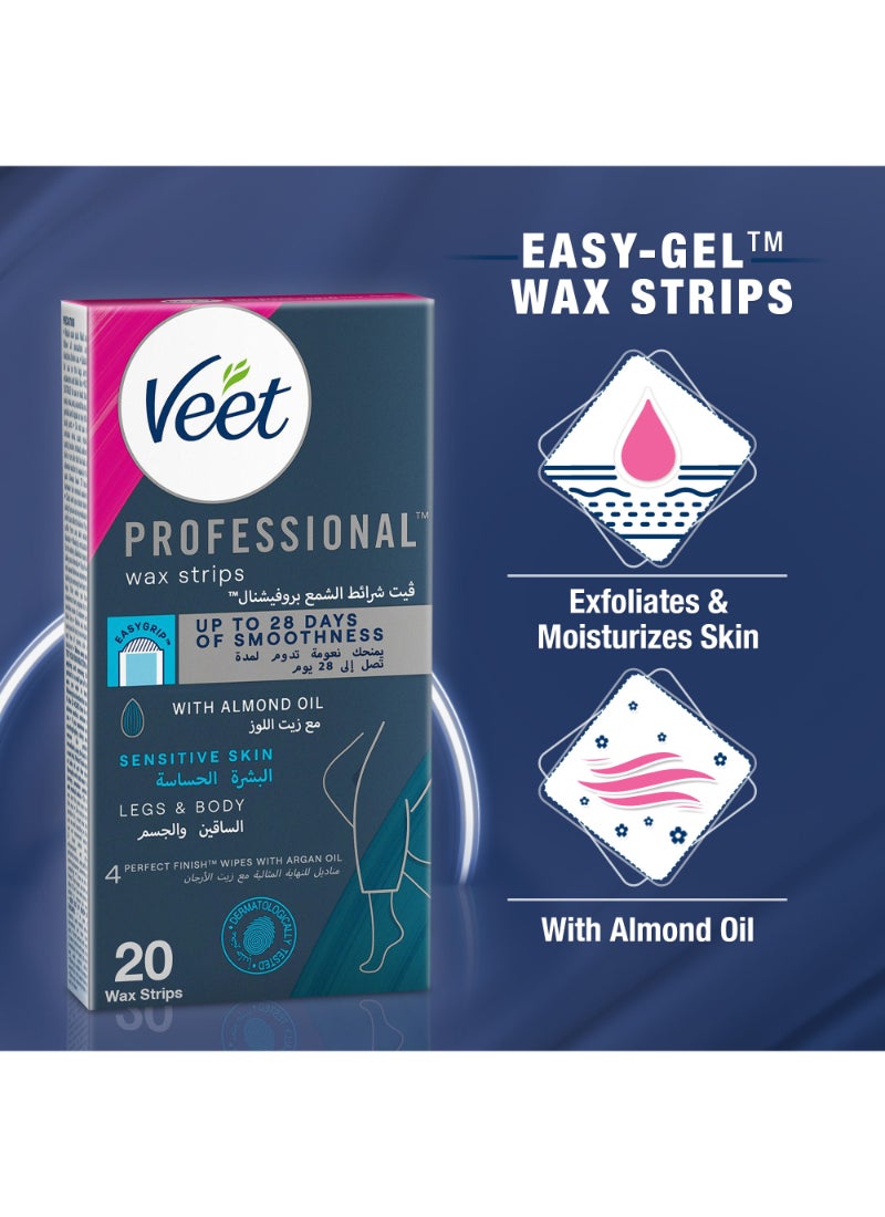 Veet Hair Removal Gel Strips for Sensitive Skin