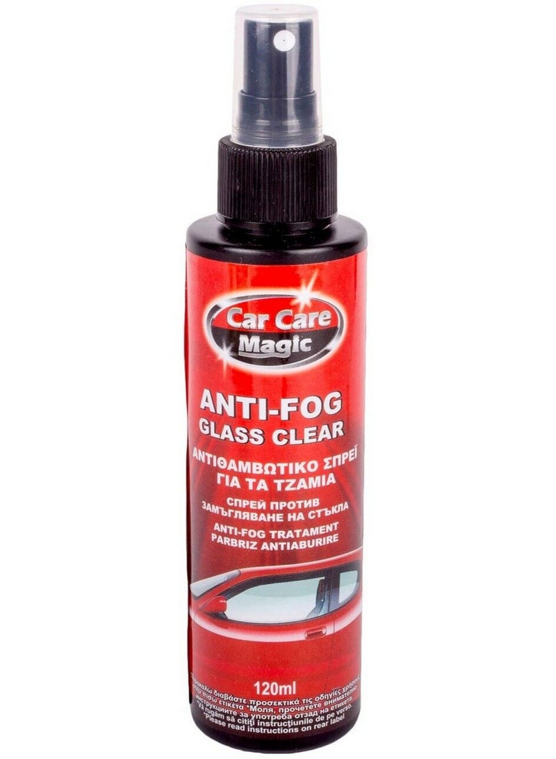Car Care Magic Anti Fog Glass Spray 120ml