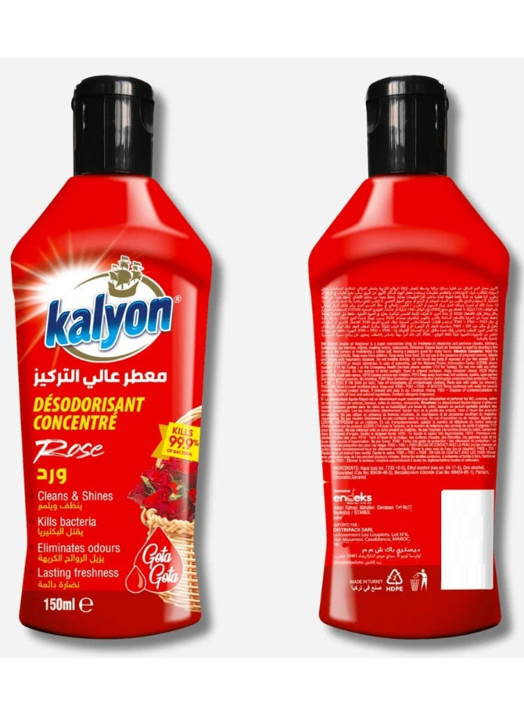 150ml keep, adds shine, concentrated deodorizing, concentrated deodorizing cleaner, cool dry, deep cleaning, deodorizing cleaner, dry place, home deep, kalyon, name rose, rose concentrated, rose concentrated deodorizing, stainless steel, wide range
