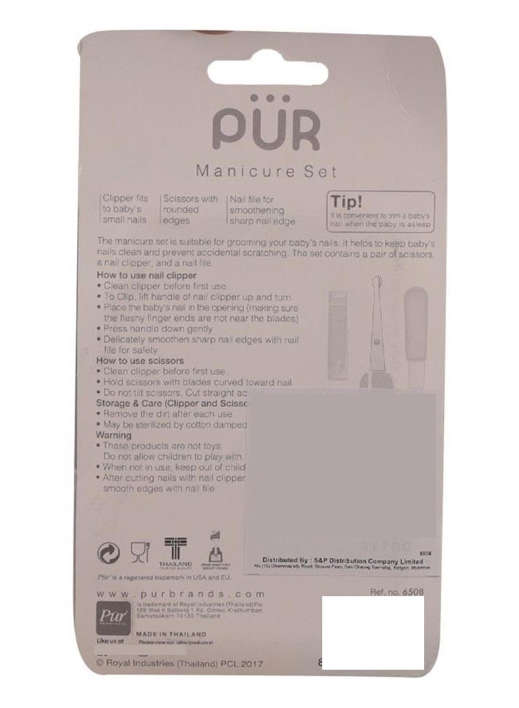 Pur Manicure Set for Babies - Blue by Pur
