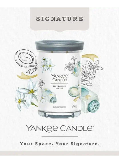YANKEE CANDLE Baby Powder Large Jar - 567g