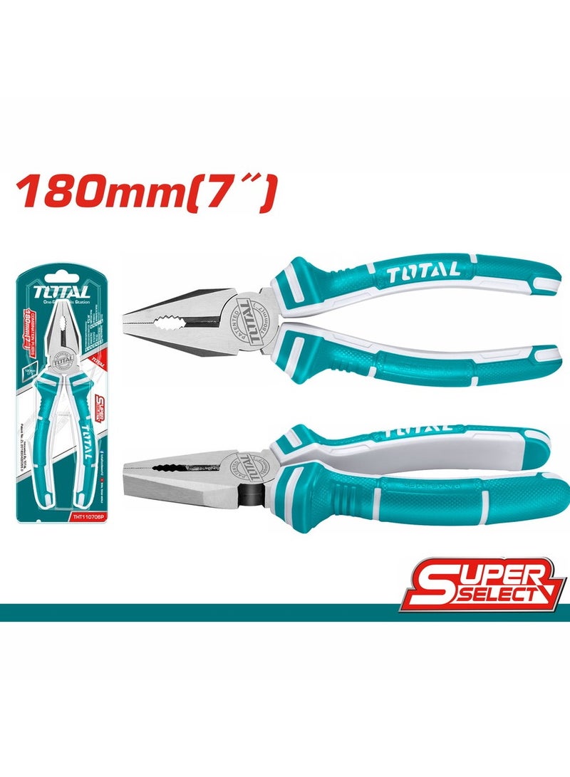 TOTAL 7 Inch Combination Plier - Premium Tools