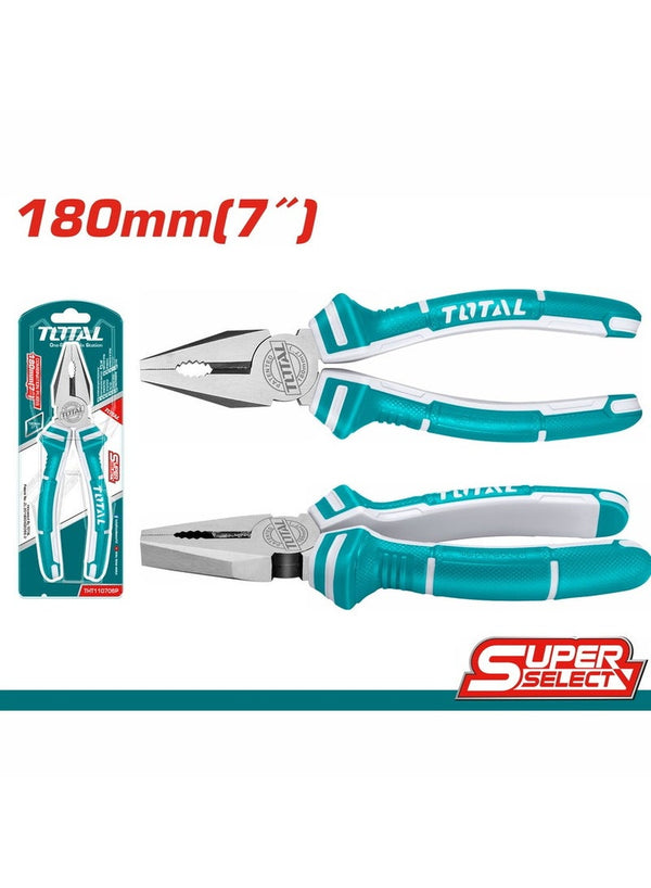 TOTAL 7 Inch Combination Plier - Premium Tools