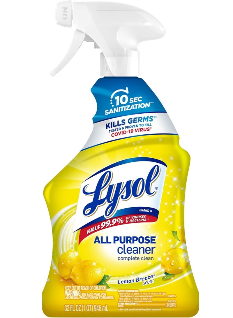 Lysol All Purpose Cleaner Spray 946 ML