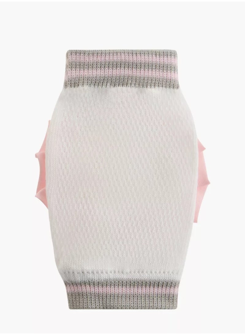 JUNIORS Bunny Applique Knee Pad for Infants