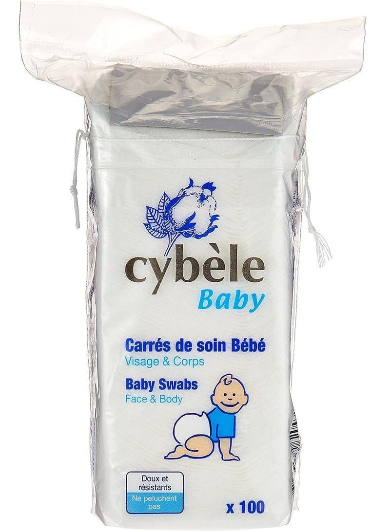 CYBELE Baby Swaps 100 Pieces for Face and Body