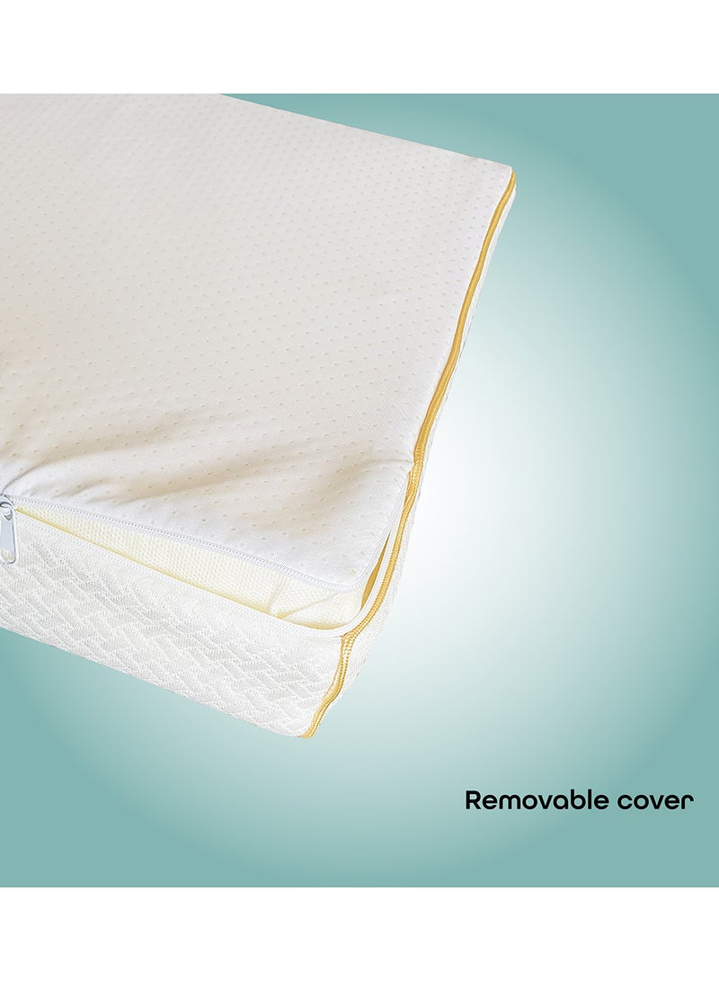 Moon Universal Crib Wedge With Organic Fabric