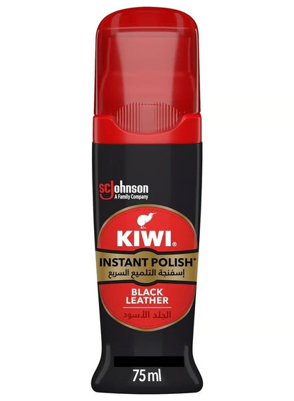 Kiwi Liquid Shoe Polish 75 Ml Black
