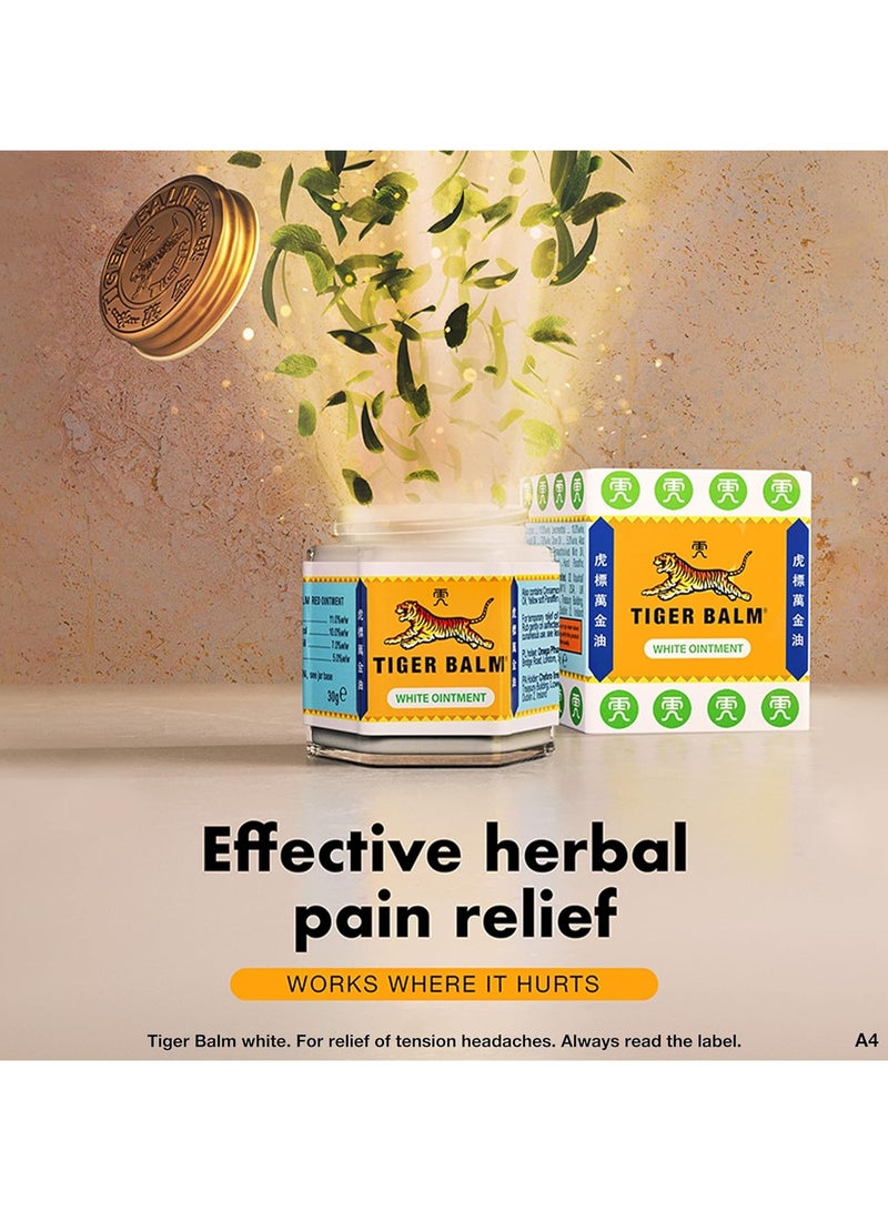Tiger Balm White Ointment 19.4g for Pain Relief