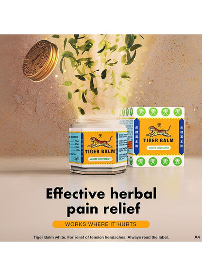 Tiger Balm White Ointment 19.4g for Pain Relief