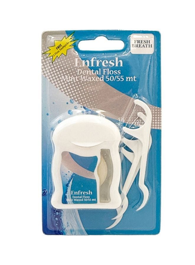 Enfresh Mint Waxed Dental Floss 50m - Enfresh