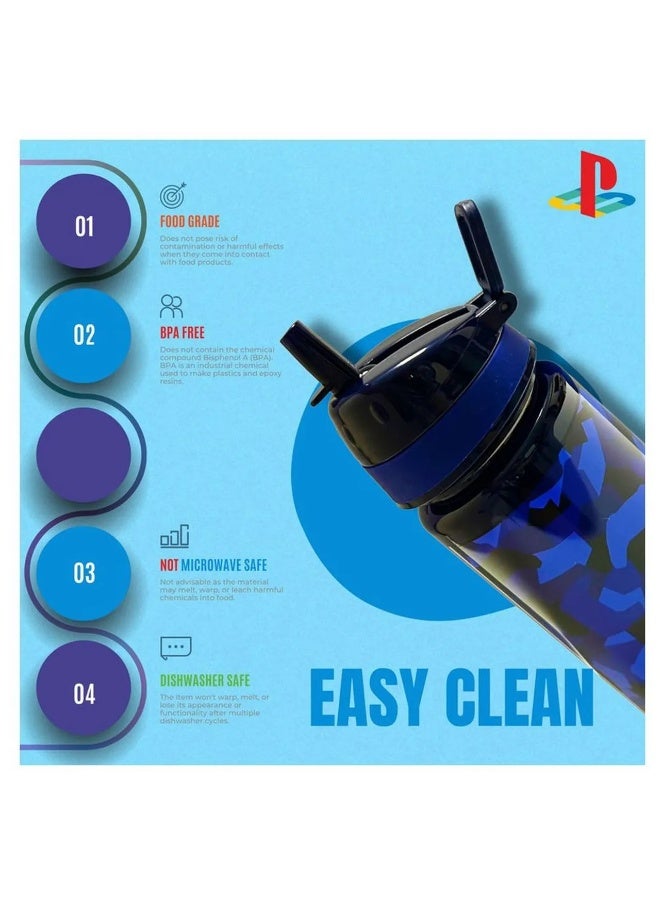 Trucare PlayStation Camo Water Bottle 750 ML