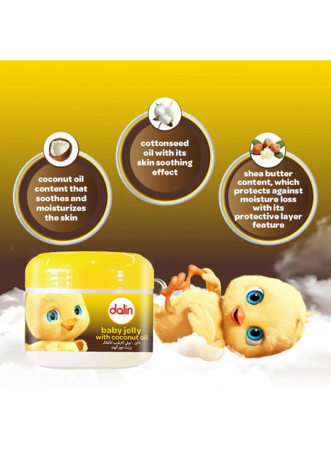 baby jelly, baby scent, coconut oil, cotton, dalin, dalin baby, dermatologically tested, hypoallergenic, loss key, minor skin, seed oil, sensitive skin, skin free, skin soft, water loss