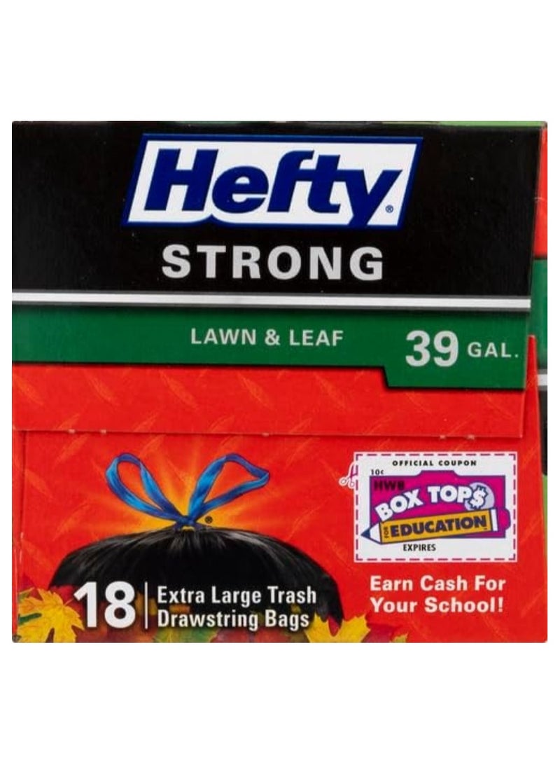 Hefty Ultra Strong Lawn And Leaf Trash Bags