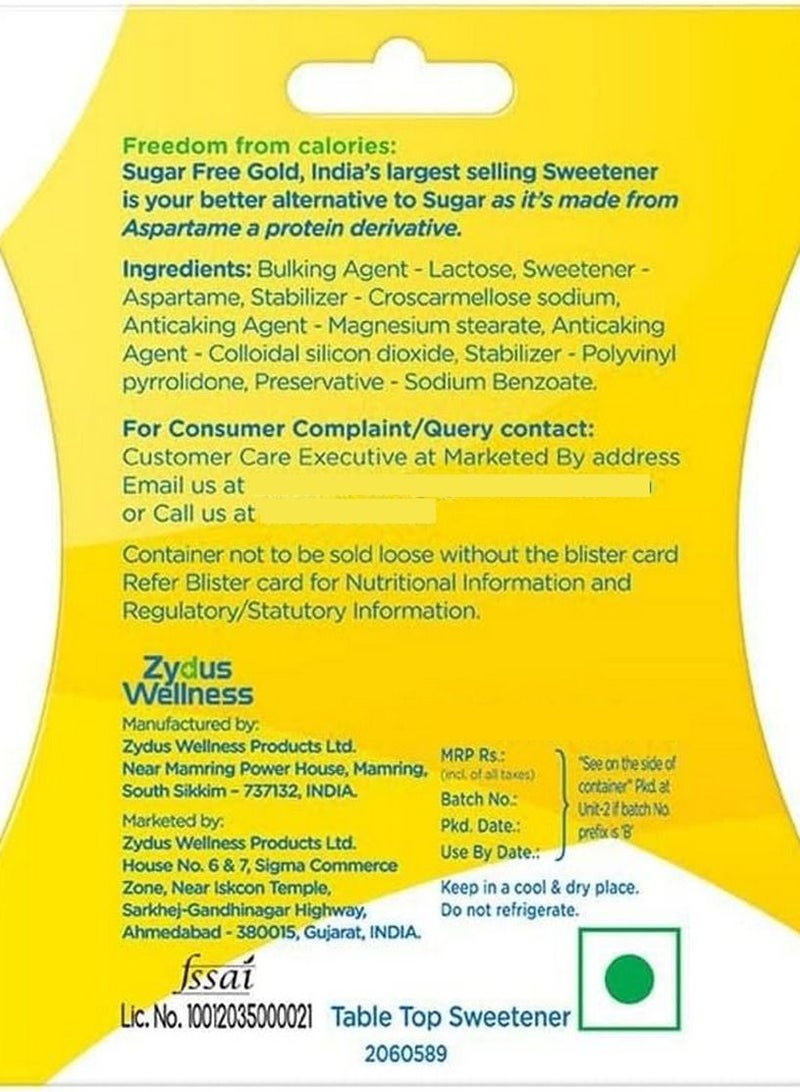 Sugar Free Gold 500 Pellets by Sugar Free