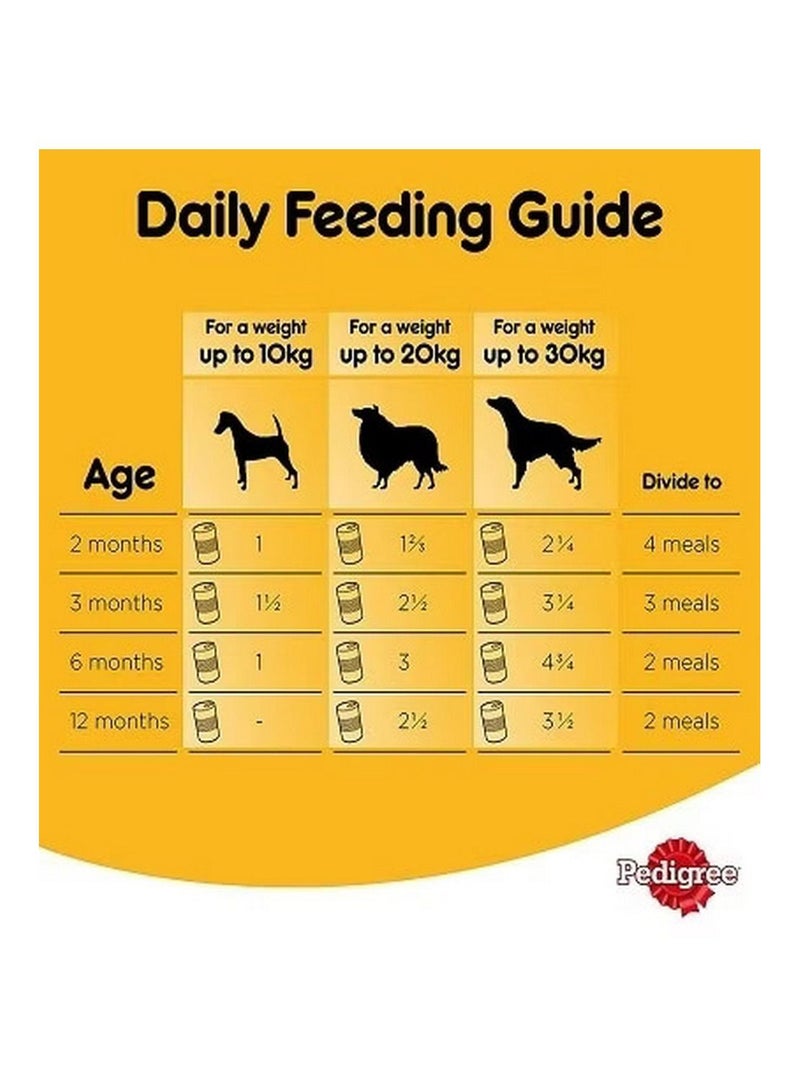 Pedigree Beef Loaf Wet Dog Food 400G