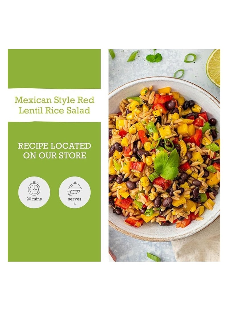 Mr Organic Red Lentil Protein Rice 250g