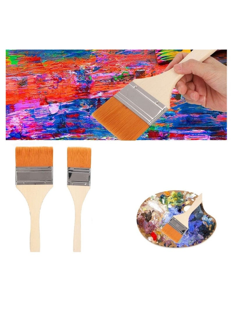 Premium Flat Paint Brush Set - Generic