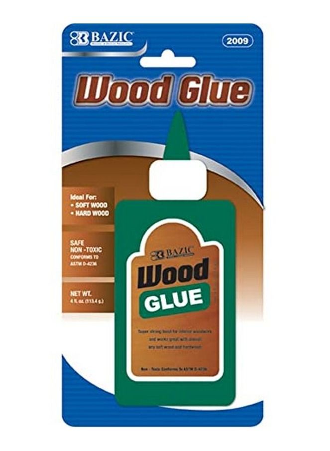 Bazic Wood Glue 4oz - Premium Adhesive Solution