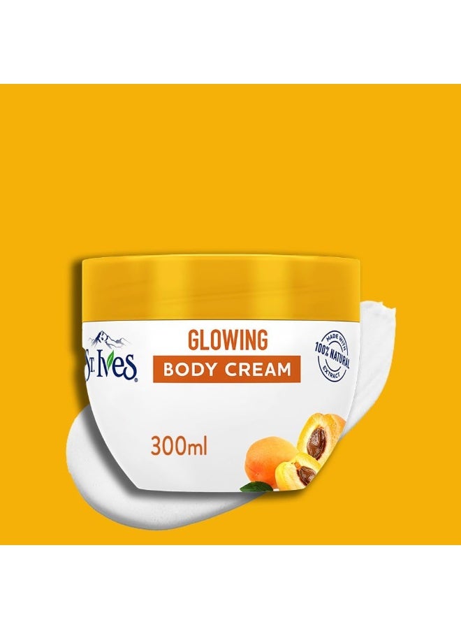 ST. Ives Glowing Body Cream With Apricot 300 ML