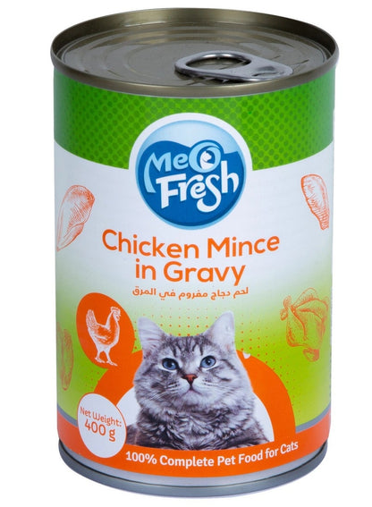 Meo Fresh Chicken Mince in Gravy Catfood 400g