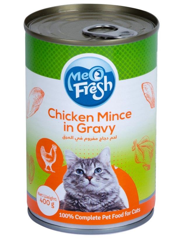 Meo Fresh Chicken Mince in Gravy Catfood 400g