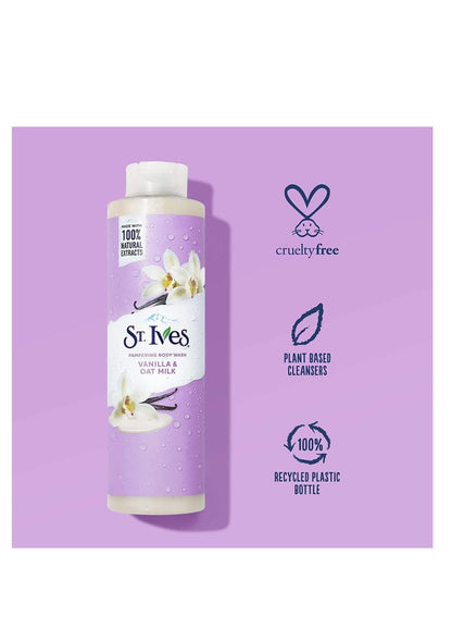 St. Ives Pampering Body Wash Vanilla & Oat Milk