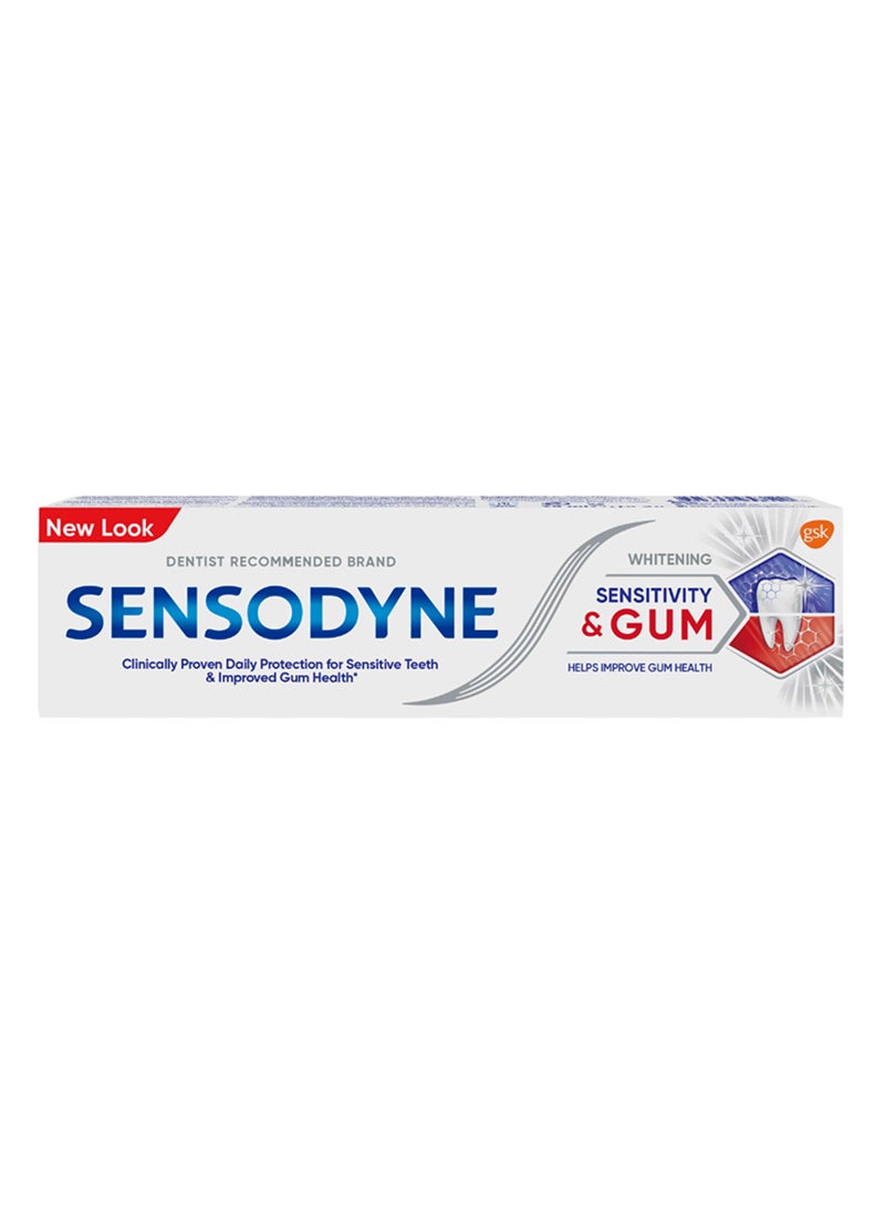 Sensodyne Sensitivity & Gum Whitening Toothpaste, 75ml