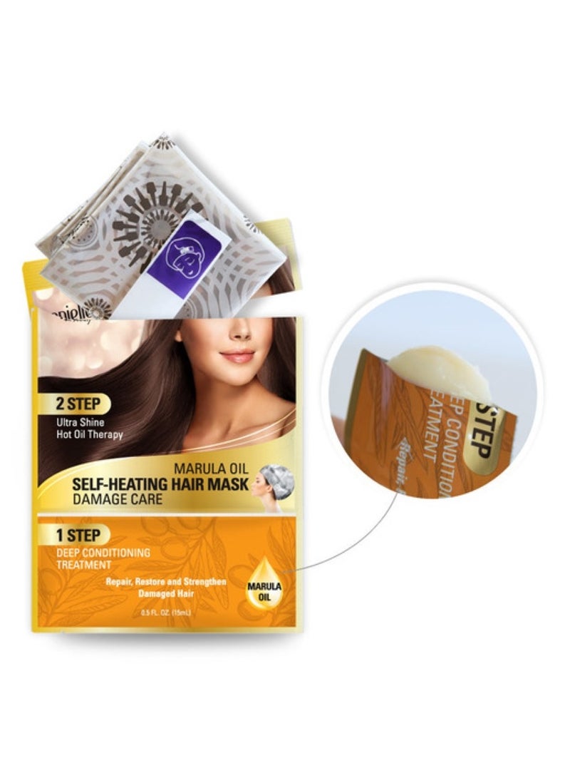 Epielle Self Heating Hair Mask with Marula Oil