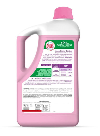 Dual Power Laundry Conditioner 5L - Premium Flamingo