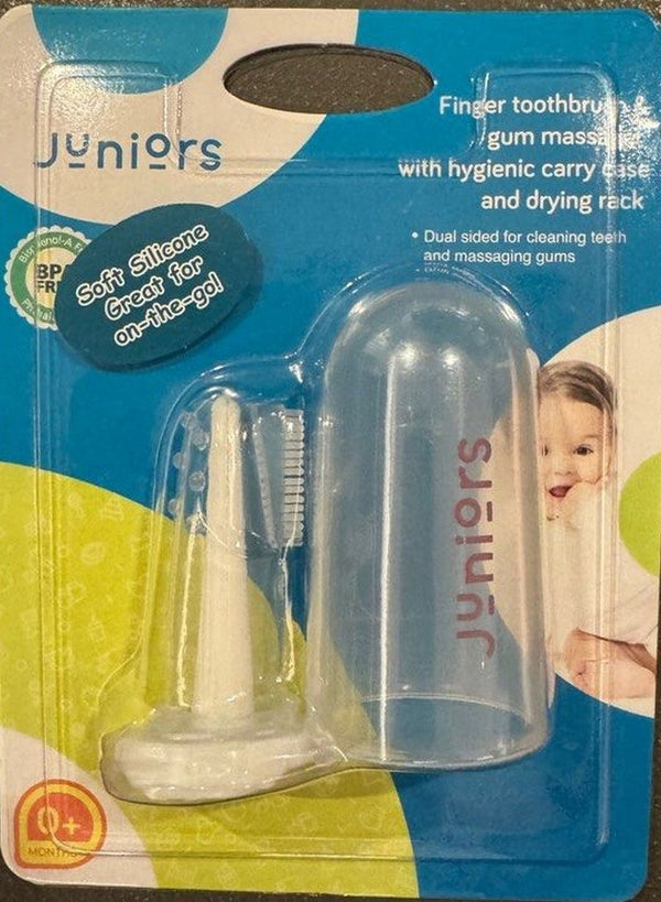 JUNIORS Finger Toothbrush for Kids