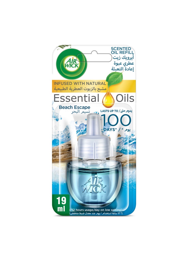 Air Wick Essential Oil Diffuser Refill, Beach Escape