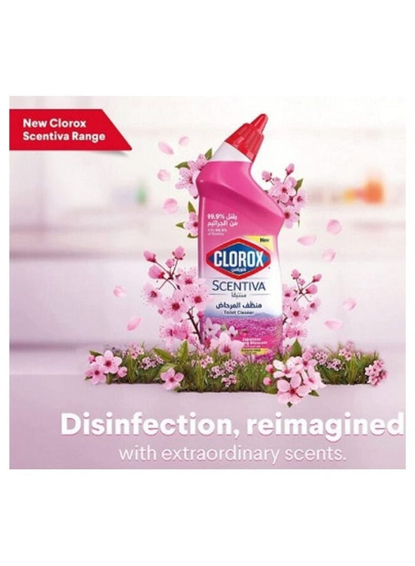 Clorox Scentiva Japanese Spring Blossom Toilet Cleaner