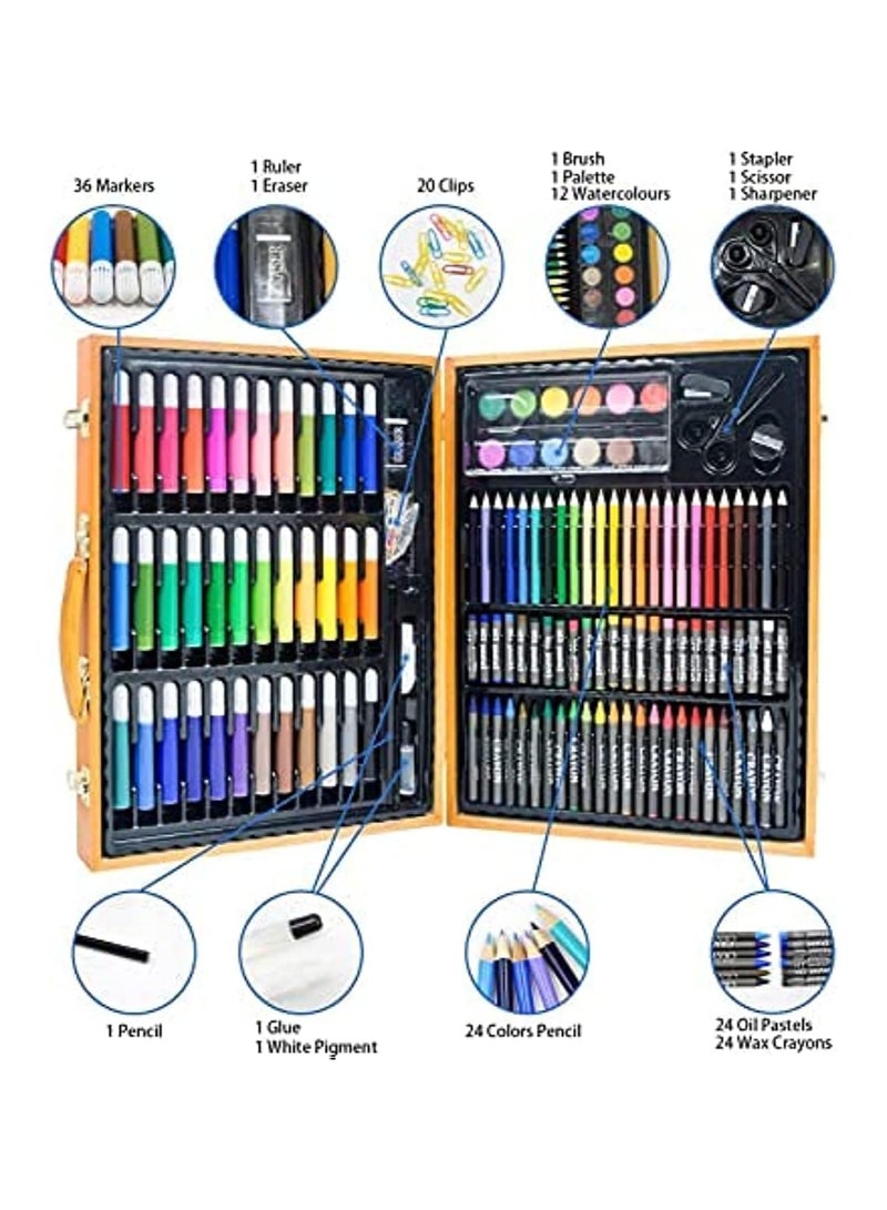 Deluxe Kids Artist Drawing Set 150 Pieces - Generic