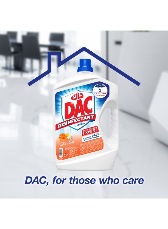 Dac Floral Disinfectant, 3 Liter - Premium Home Care