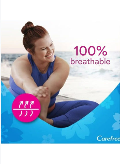 Carefree Cotton Feel Normal Liners Aloe Vera