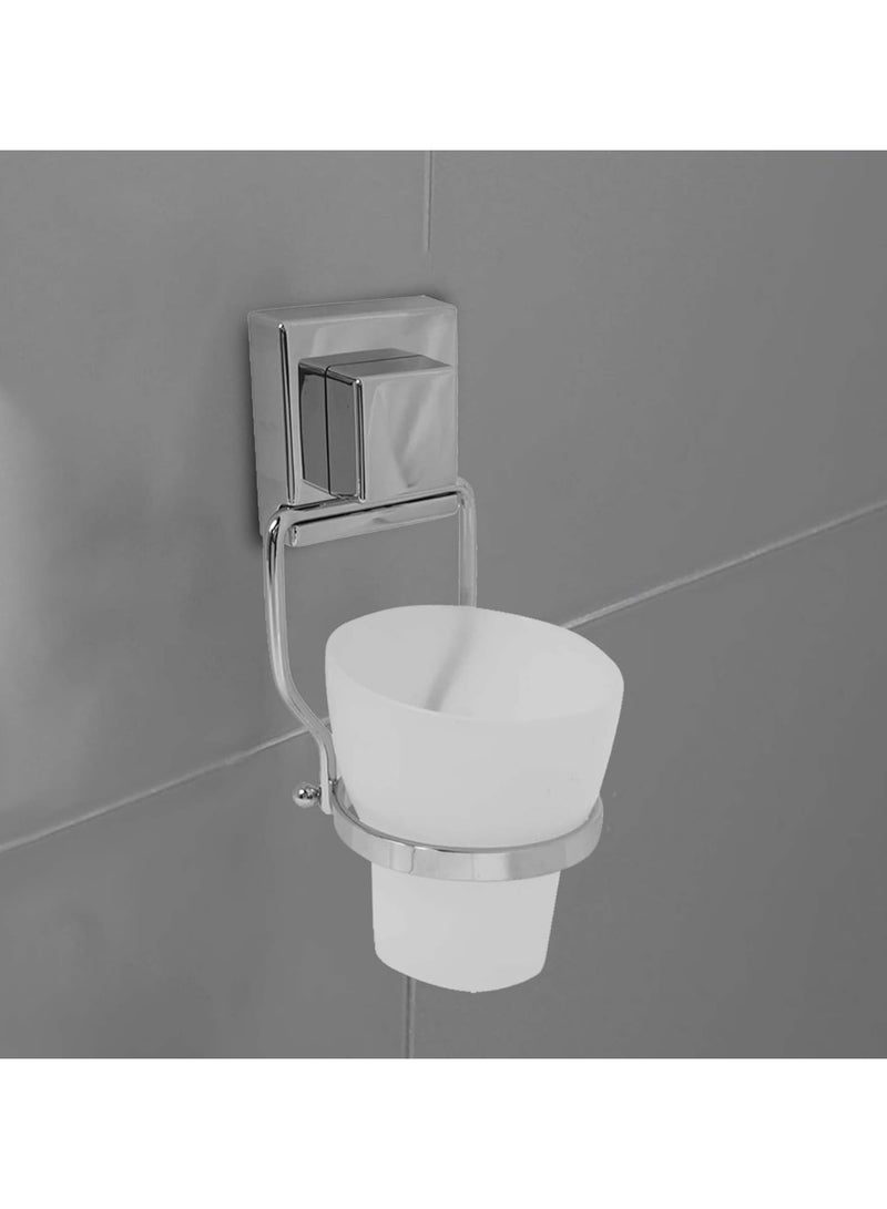 SMARTLOC Vacuum Suction Tumbler Holder Silver