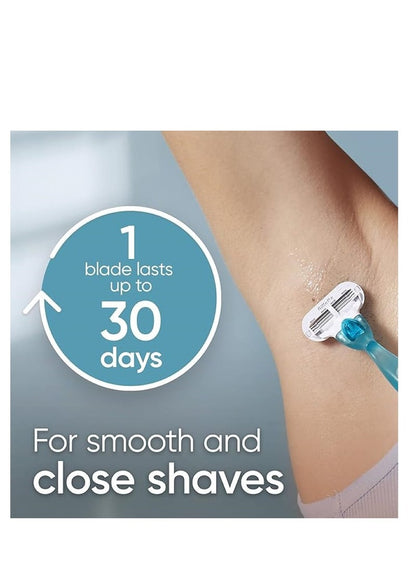 Gillette Venus Razor Handle + Razor Blade X2