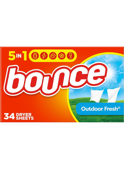 34 Pack, Bounce, Dryer Sheet