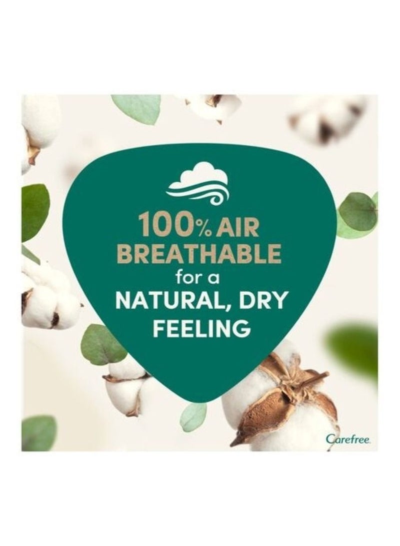 Carefree Organic Cotton Long Unscented Liners