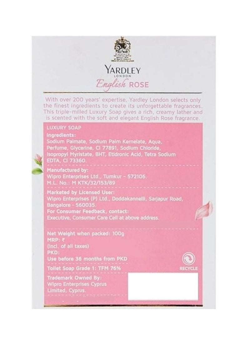 Yardley English Rose Luxury Soap 100 G