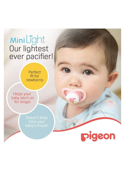 Pigeon Mini Light Pacifier Twin Girl (S)