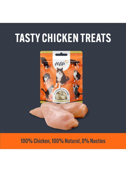 HiLife Chicken Breast Cat Treats 10G - Premium Quality