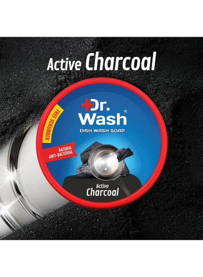 500g make, active charcoal, antibacterial, cool dry, deep cleaning, dishwash bar, dr wash, dry area, every day, grime yet, note keep, oil burnt, pots pans, skin type, tough oil