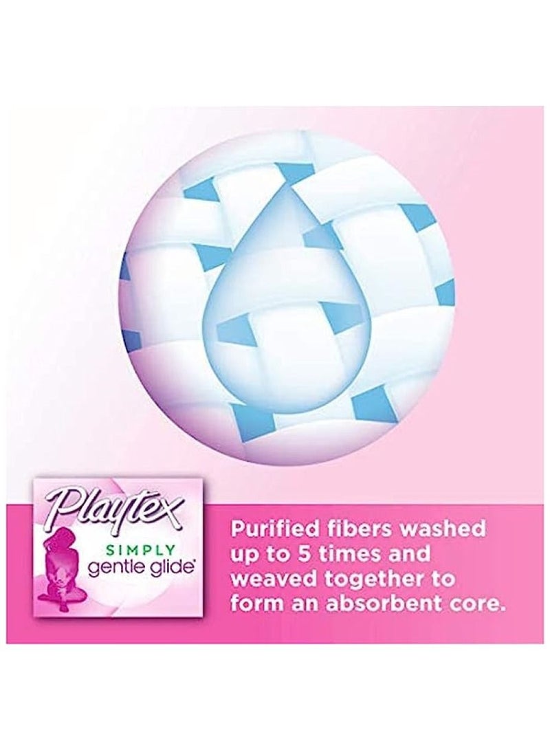 Playtex Simply Gentle Glide Regular Tampons