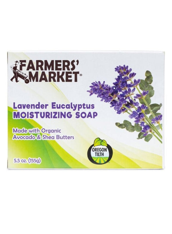 Farmers Market Lavender Eucalyptus Soap 155G